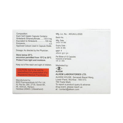 Fibnib 100mg Strip Of 10 Capsules