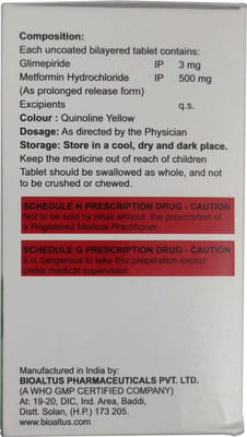 Glimsay M 3mg Strip Of 10 Tablets