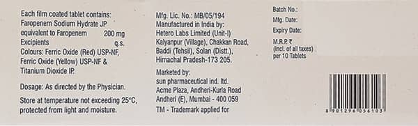 Faroright 200mg Strip Of 10 Tablets