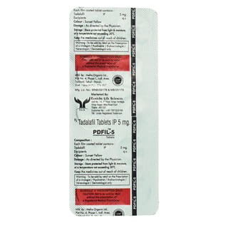 Pdfil 5Mg Strip Of 10 Tablets