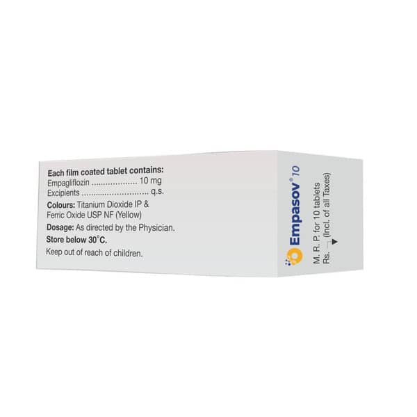 Empasov 10Mg Strip Of 10 Tablets