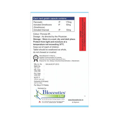 Medizyme Forte Strip Of 10 Tablets