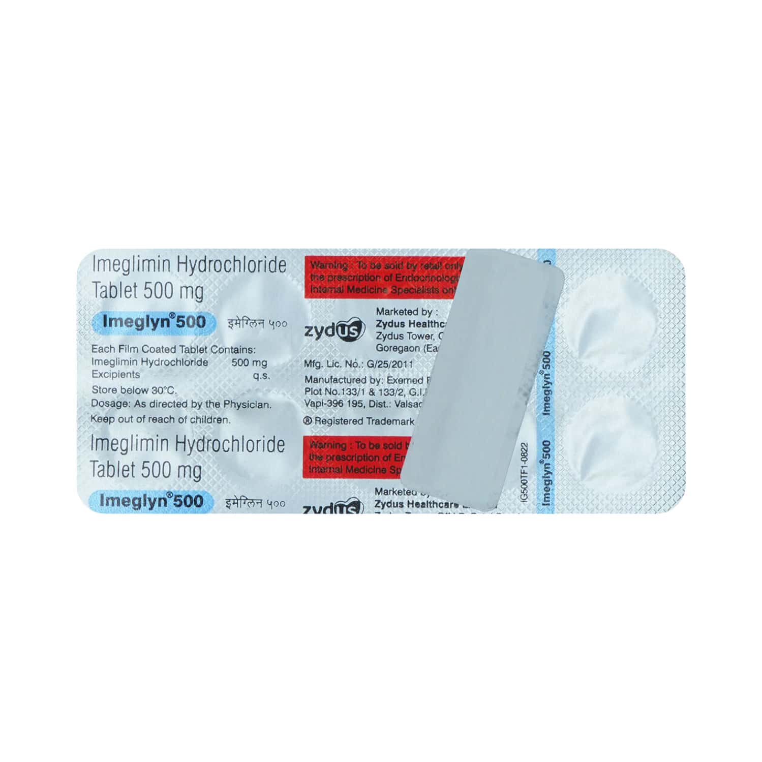 imeglyn 500mg tablets