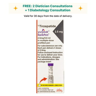 Yurpeak Kwikpen 2.5Mg Pre Filled Pen Of 2.4Ml Solution For Injection