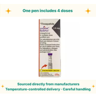 Yurpeak Kwikpen 2.5Mg Pre Filled Pen Of 2.4Ml Solution For Injection