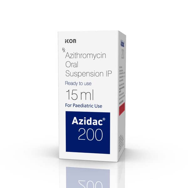 Azidac 200mg Bottle Of 15ml Suspension