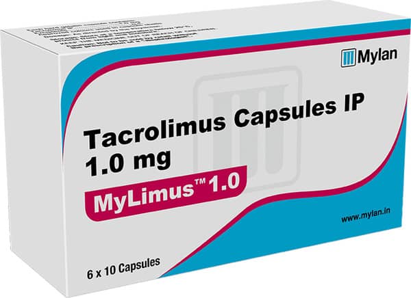Mylimus 1mg Strip Of 10 Capsules