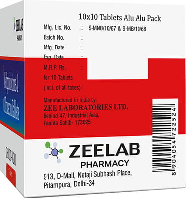 Zedoxy O 200mg Strip Of 10 Tablets