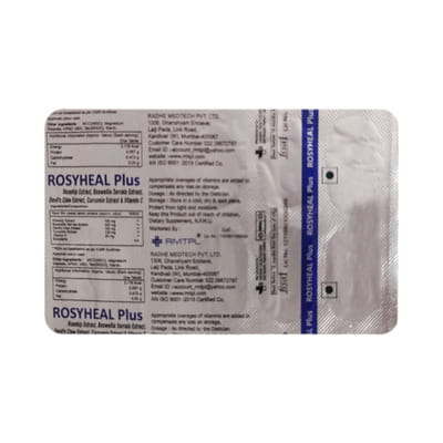 Rosyheal Plus Strip Of 10 Tablets