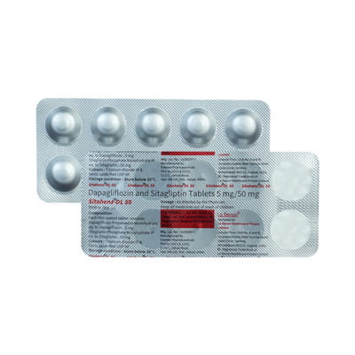 Sitahenz Dl 50mg Strip Of 10 Tablets