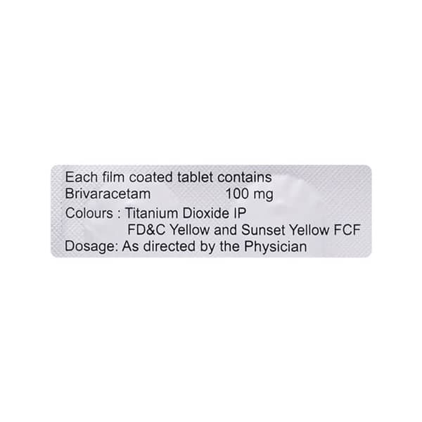 Brivup 100Mg Strip Of 10 Tablets