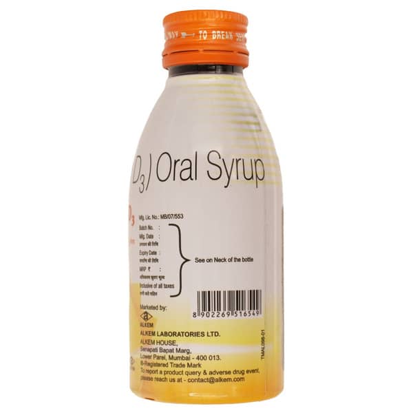 Uprise D3 Bottle Of 100ml Syrup