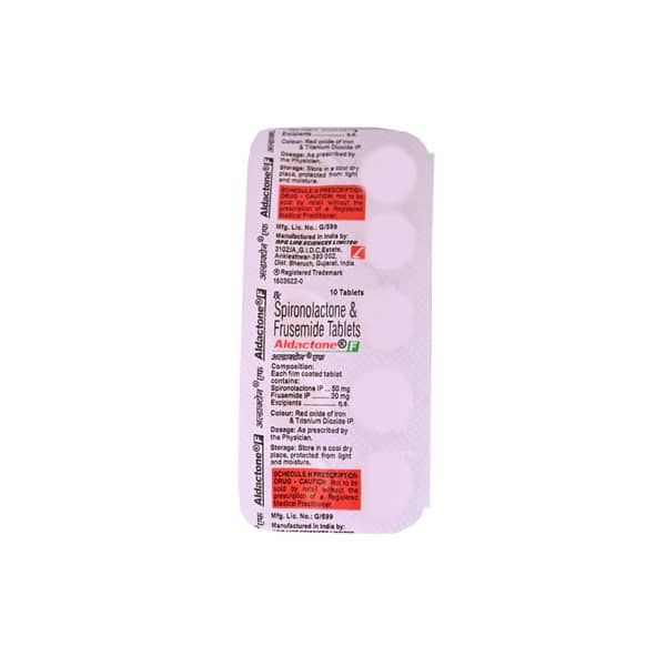 Aldactone F Strip Of 10 Tablets