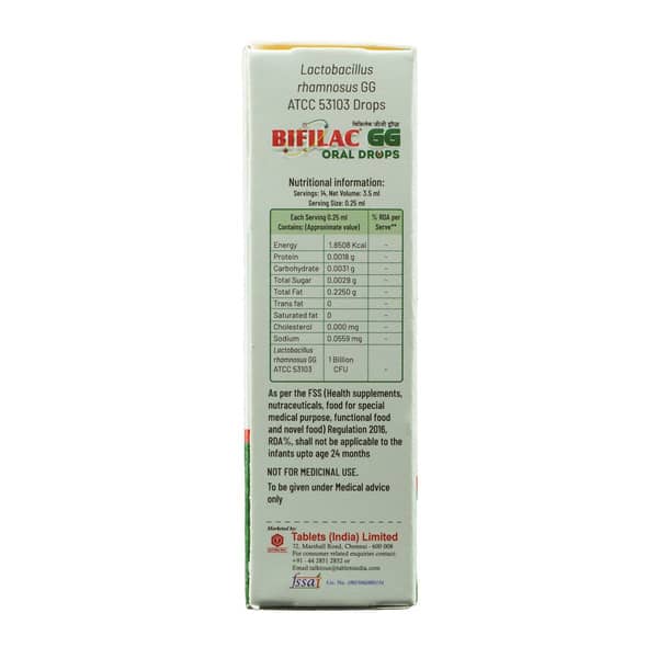 Bifilac Gg Bottle Of 3.5ml Oral Drops