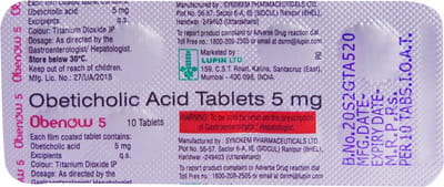Obenow 5mg Strip Of 10 Tablets