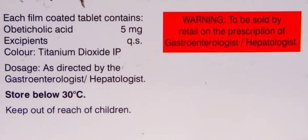 Obenow 5mg Strip Of 10 Tablets