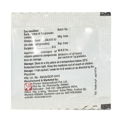 D3 Pro Sugar Free Sachet Of 1gm Oral Powder