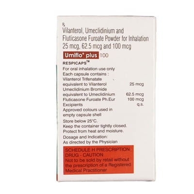 Umiflo Plus 100mcg Box Of 15 Respicaps