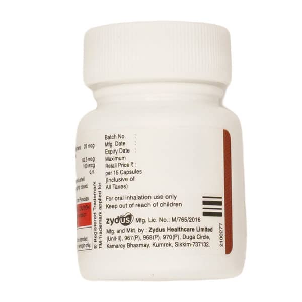 Umiflo Plus 100mcg Box Of 15 Respicaps