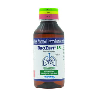 Brozeet Ls 1Mg Sugar Free Bottle Of 100Ml Syrup