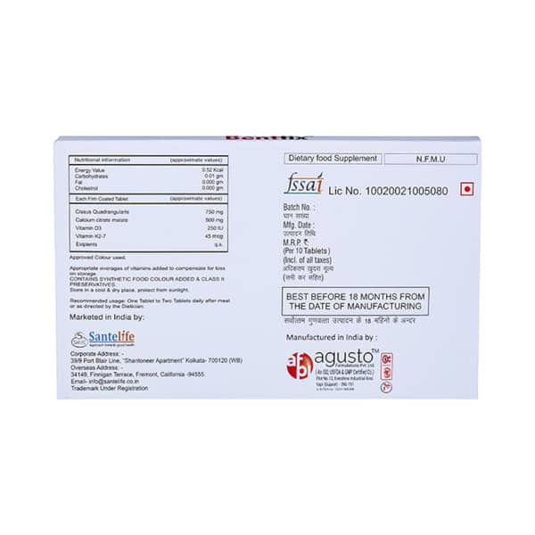 Bentfix Strip Of 10 Tablets