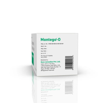 Montego O Strip Of 10 Tablets