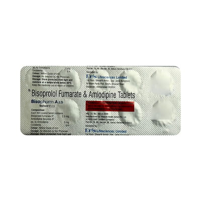 Bisopharm A 2.5mg Strip Of 10 Tablets