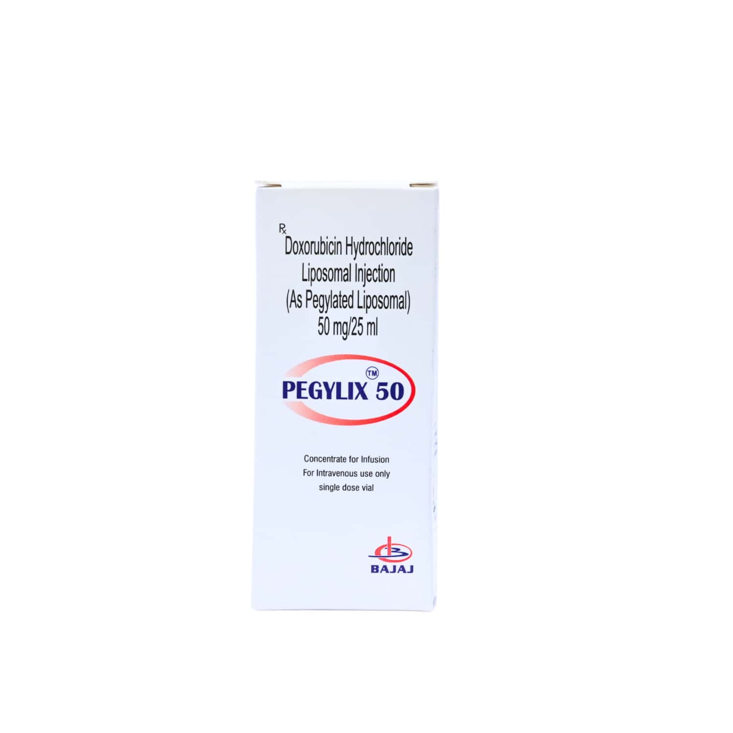 pegylix 50mg vial of 25ml injection