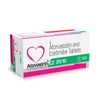 Atovastrin Ez 20/10Mg Strip Of 10 Tablets