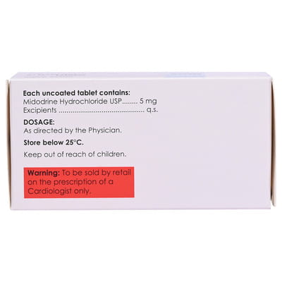 Cipmido 5mg Strip Of 10 Tablets