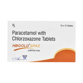Hbgold Spaz Strip Of 10 Tablets