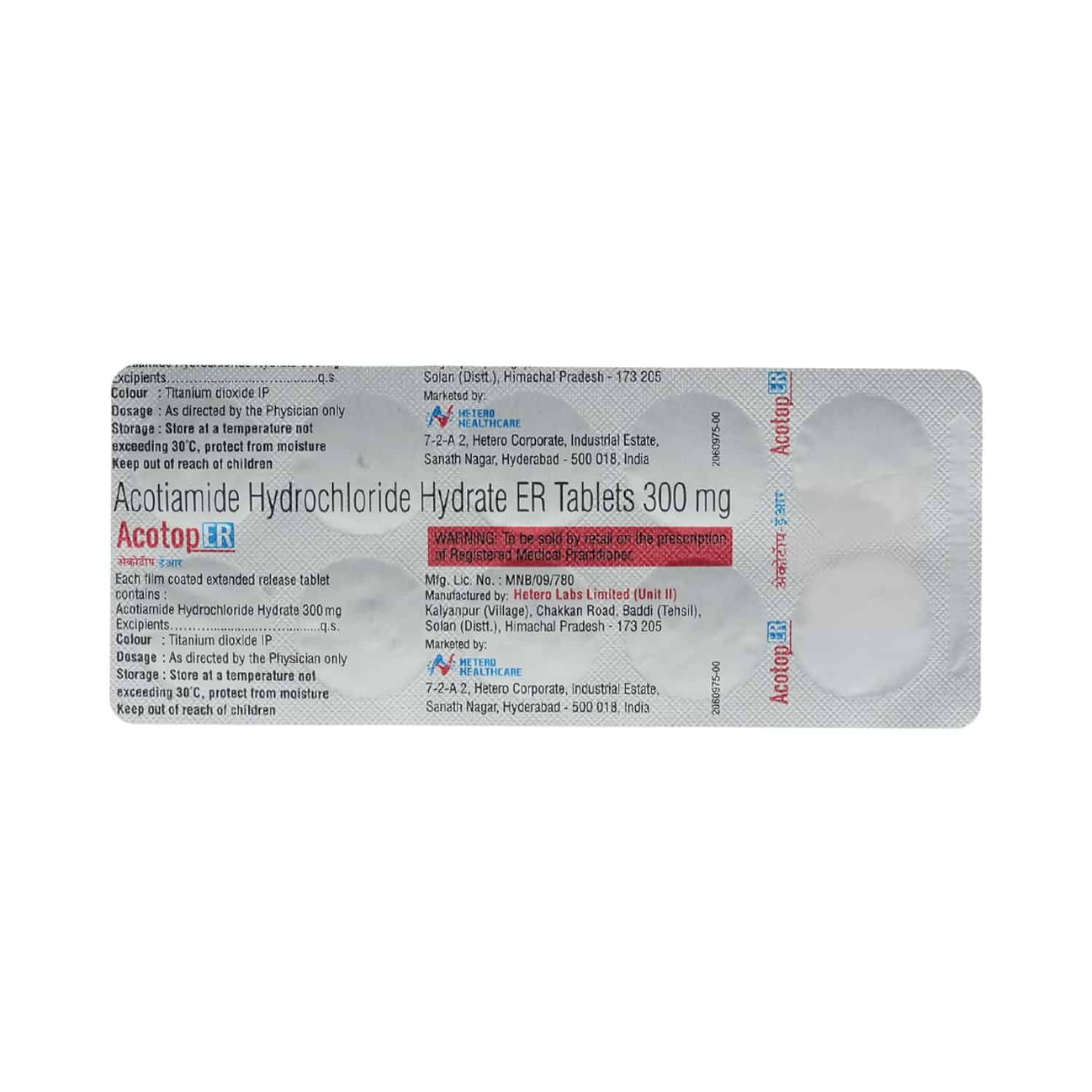 acotop er tablets