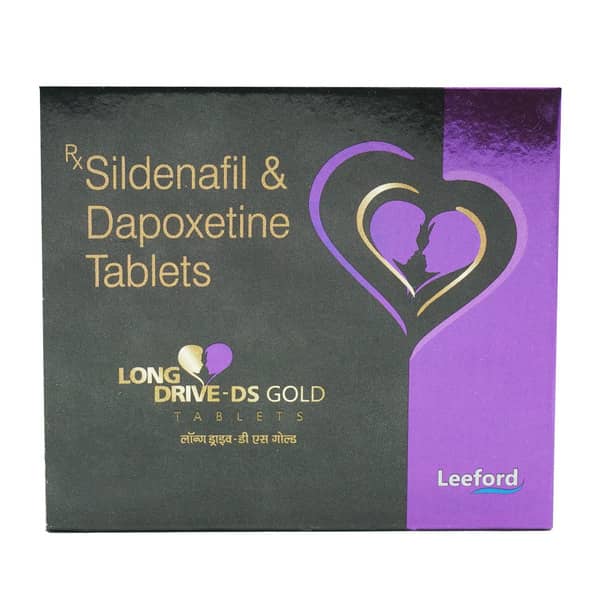 Long Drive Ds Gold Strip Of 4 Tablets