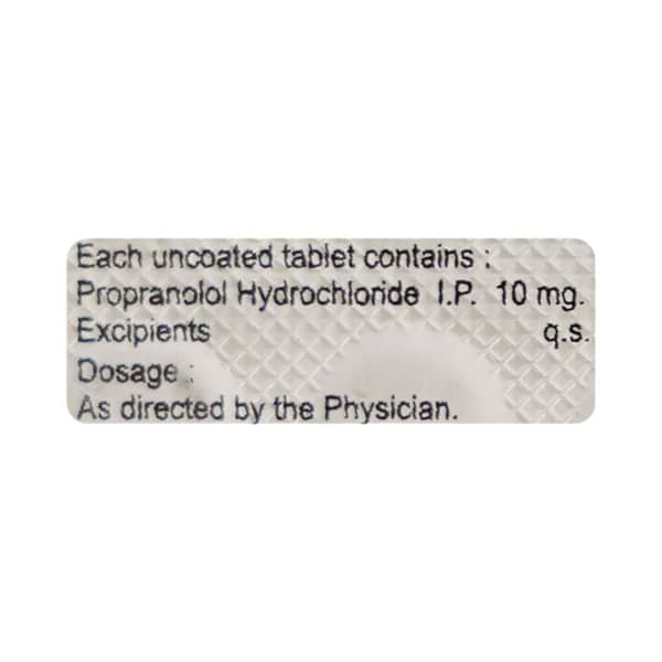 Pronol 10Mg Strip Of 15 Tablets
