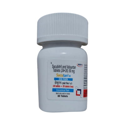 Sacutan 50mg Eco Pack Bottle Of 60 Tablets