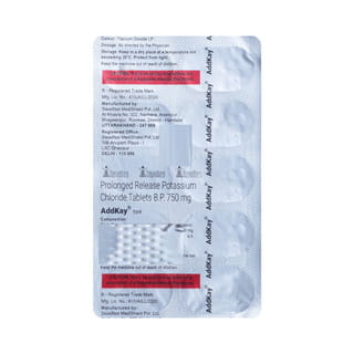Addkay 750Mg Strip Of 10 Tablets