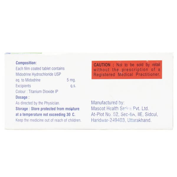 Noldrin 5mg Strip Of 10 Tablets