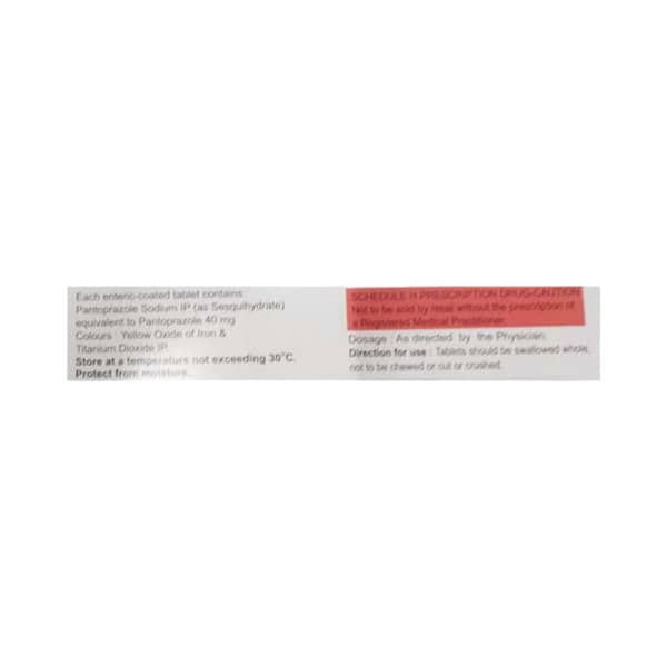 Pantocar 40mg Strip Of 15 Tablets