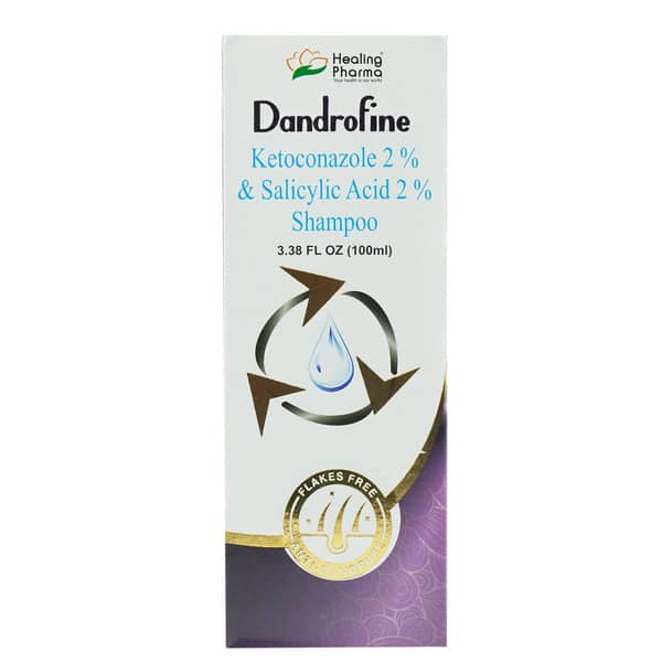 Dandrofine Bottle Of 100Ml Anti Dandruff Shampoo