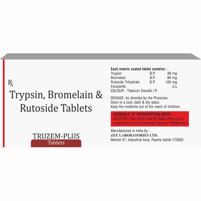 Truzem Plus Strip Of 10 Tablets