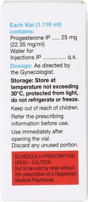 Endogest Aq 25mg Vial Of 1.119ml Solution For Injection