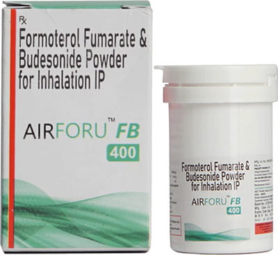 Airforu Fb 400mcg Bottle Of 30 Inhalation Capsules
