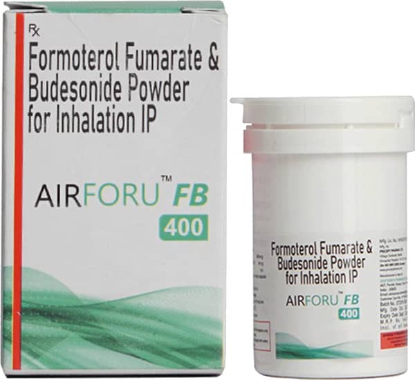 Airforu Fb 400mcg Bottle Of 30 Inhalation Capsules
