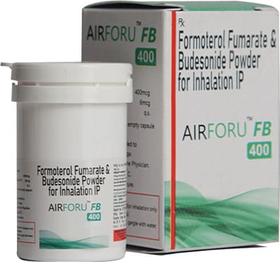 Airforu Fb 400mcg Bottle Of 30 Inhalation Capsules
