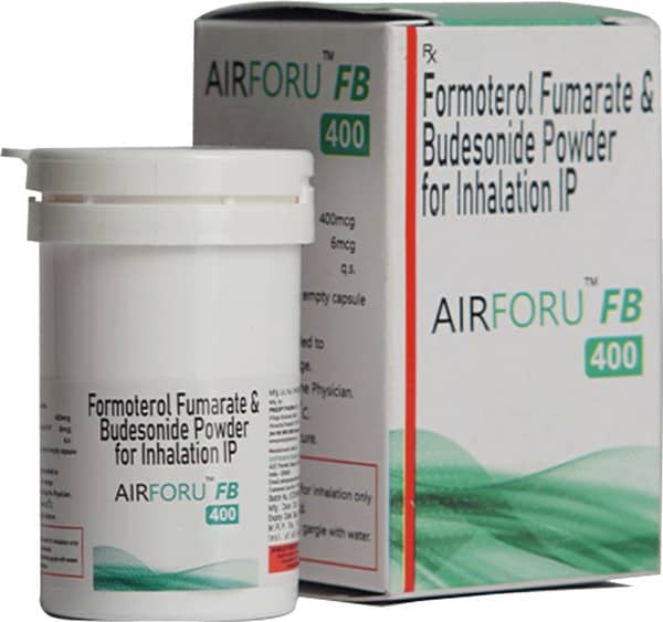 Airforu Fb 400mcg Bottle Of 30 Inhalation Capsules