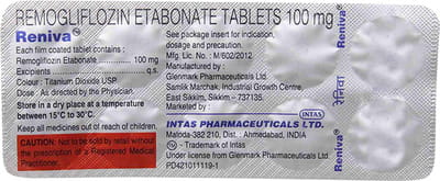Reniva 100mg Strip Of 10 Tablets