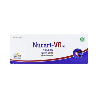 Nucart Vg Strip Of 20 Combipack Tablets