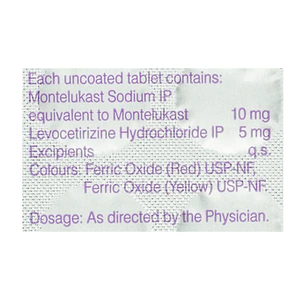 Montek Lc Strip Of 15 Tablets