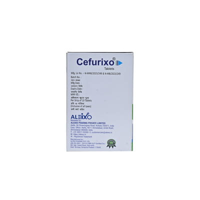 Cefurixo 500mg Strip Of 10 Tablets