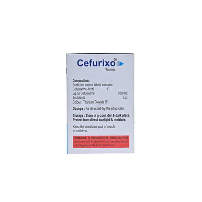 Cefurixo 500mg Strip Of 10 Tablets